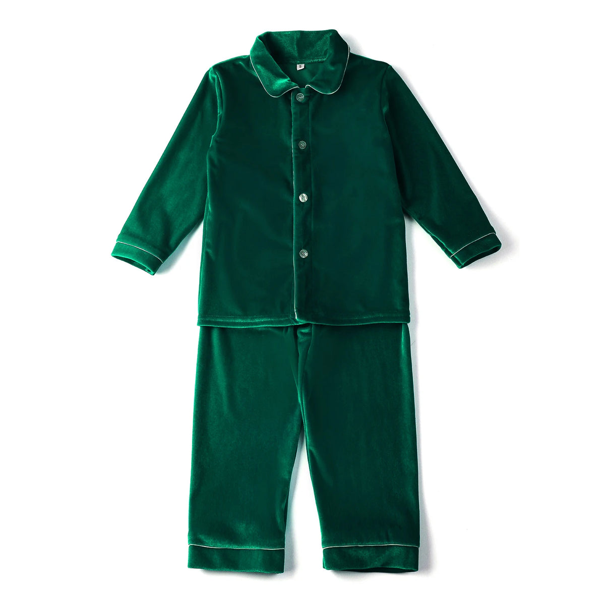 Pijama Navideño de Terciopelo para Niños