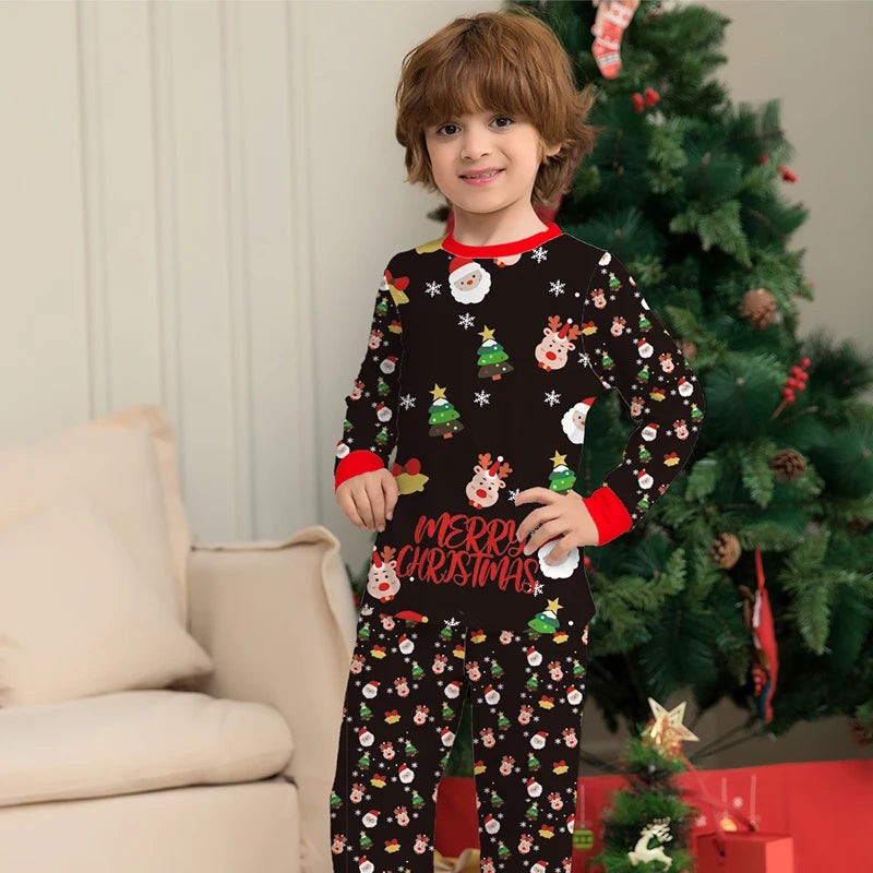 Pijama Navideño Familiar a Juego - Merry Christmas