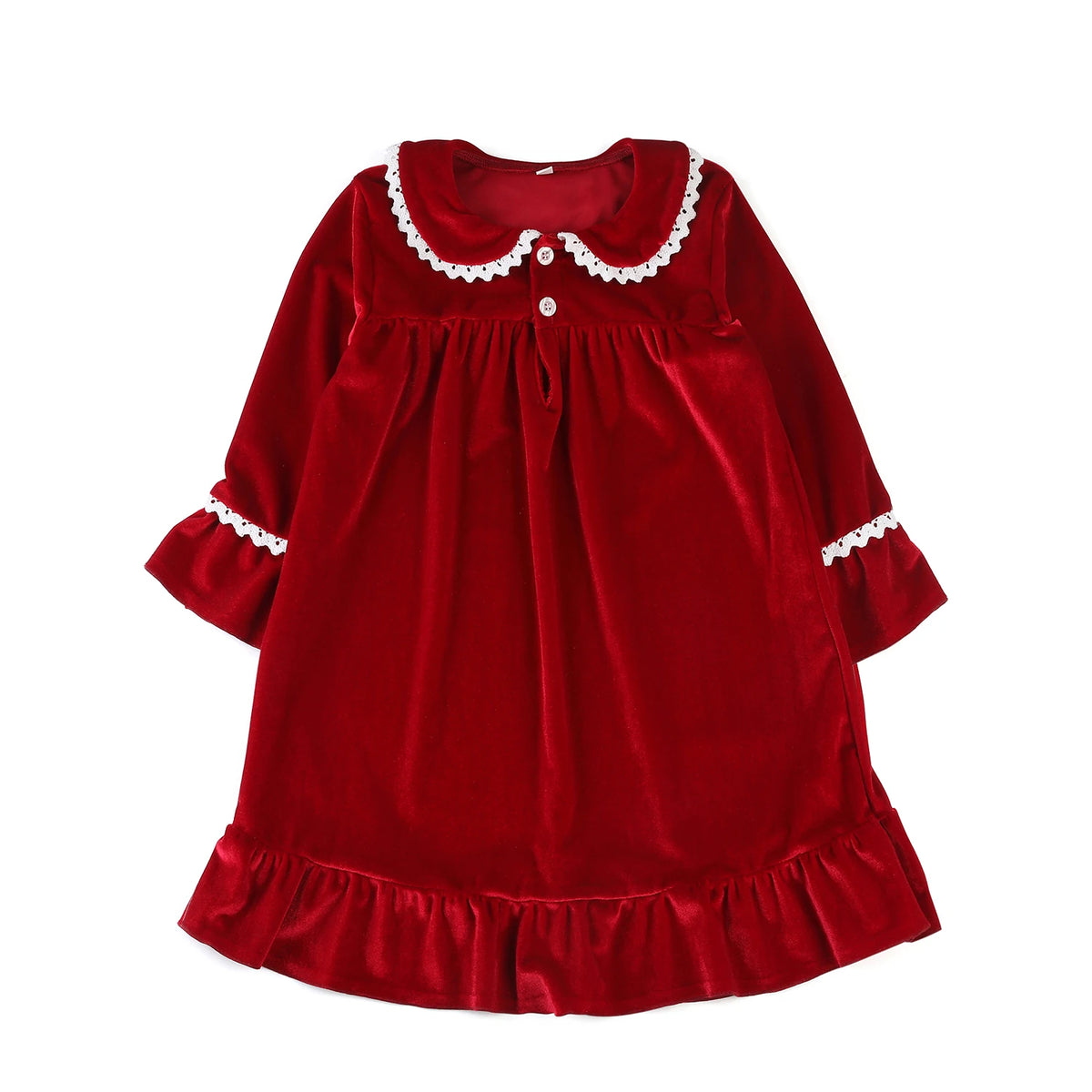 Pijama Navideño de Terciopelo para Niños