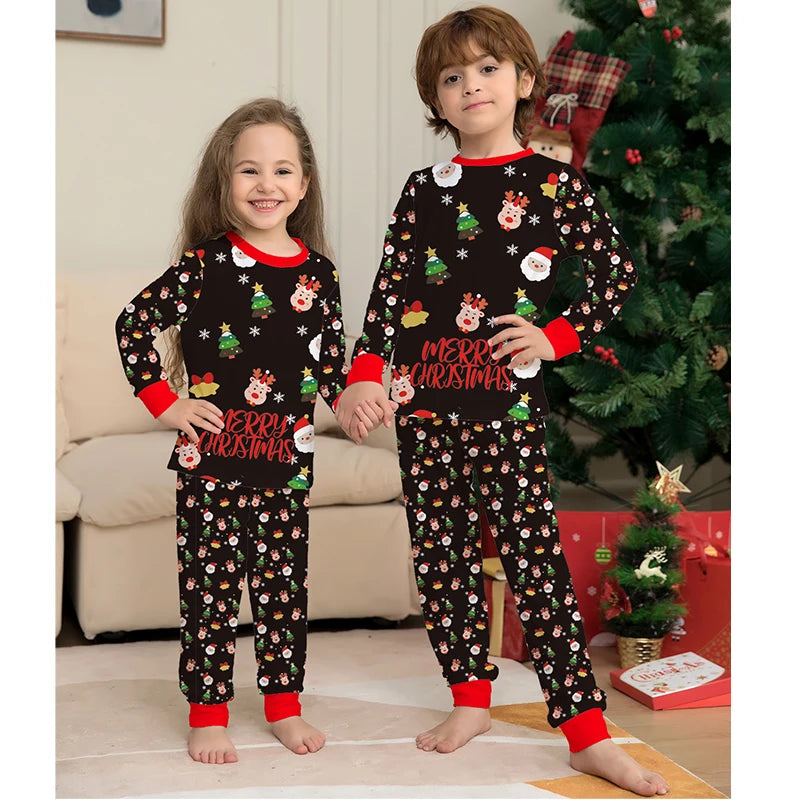 Pijama Navideño Familiar a Juego - Merry Christmas