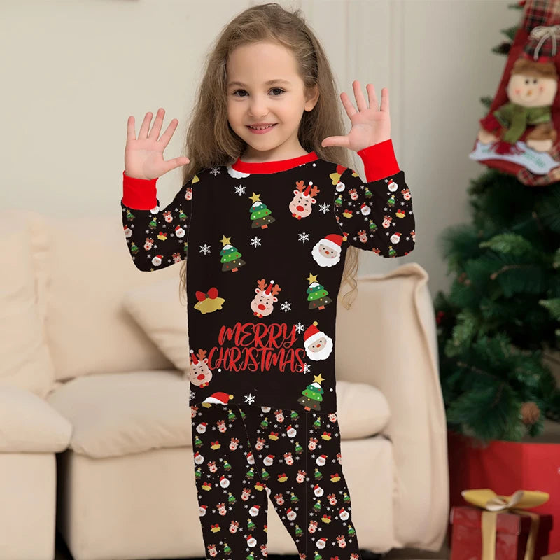 Pijama Navideño Familiar a Juego - Merry Christmas