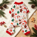 Pijama Navideño para Perro - Jengibre y Papá Noel