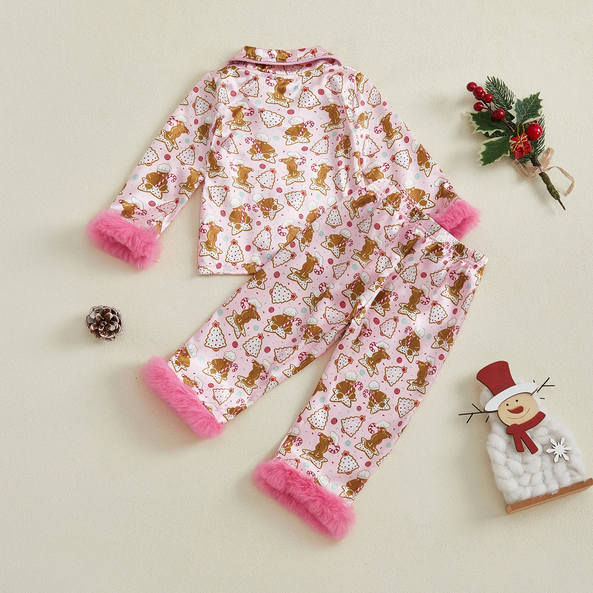 Pijama Navideño para Niños - Papá Noel