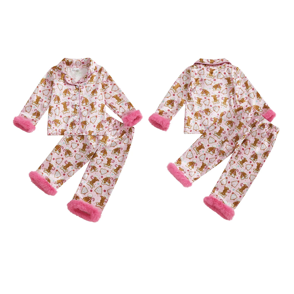 Pijama Navideño para Niños - Papá Noel