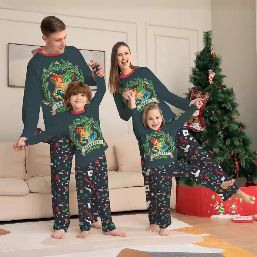 Pijama Navideño Familiar a Juego con Mascota - Jengibre