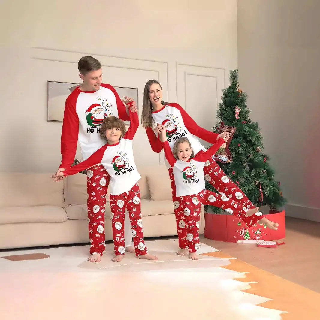 Pijama Navideño Familiar a Juego con Mascota - Jengibre